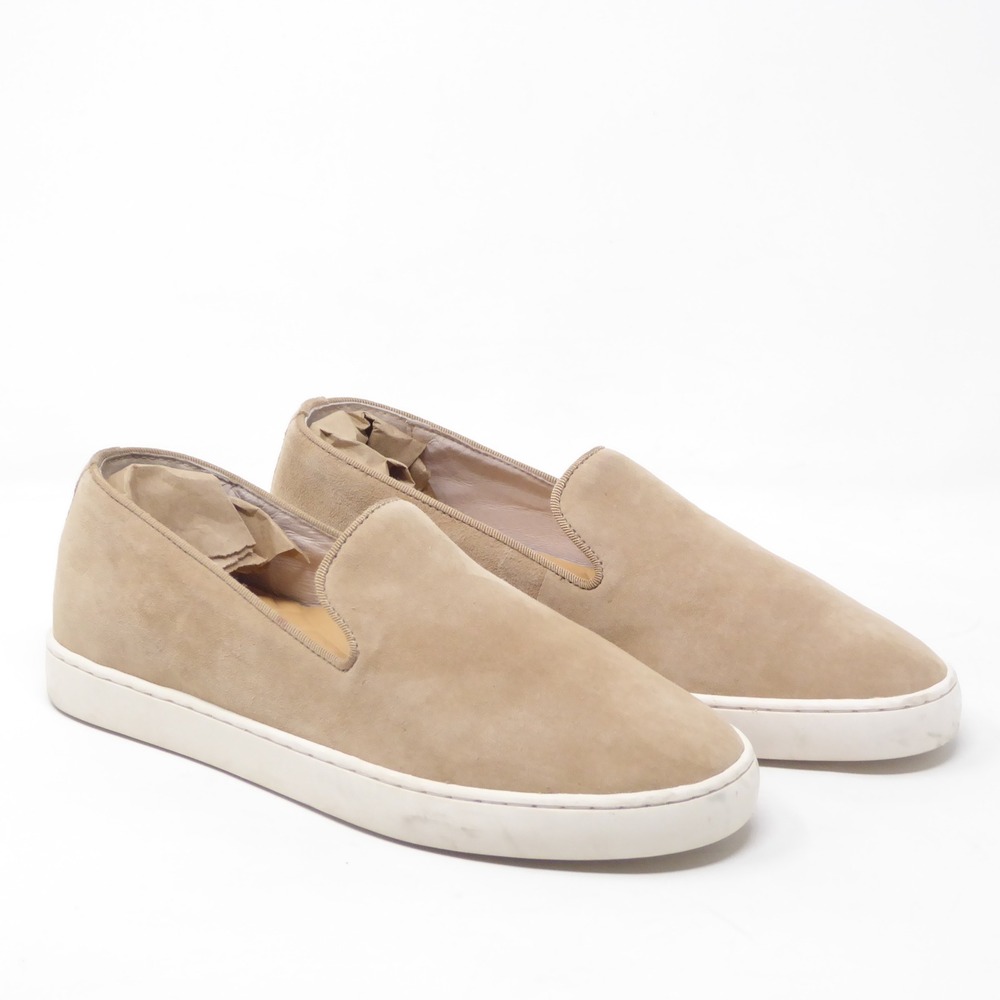 Birdies Women  The Swift Shoes Slip On Beige Suede Sneakers 6